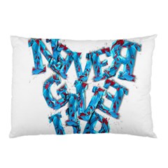 Sport Crossfit Fitness Gym Never Give Up Pillow Case (Two Sides)