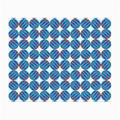 Geometric Dots Pattern Rainbow Small Glasses Cloth (2-side) by Nexatart