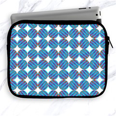 Geometric Dots Pattern Rainbow Apple Ipad 2/3/4 Zipper Cases by Nexatart