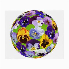 Spring Pansy Blossom Bloom Plant Small Glasses Cloth by Nexatart