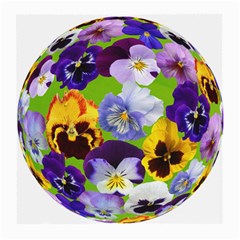 Spring Pansy Blossom Bloom Plant Medium Glasses Cloth by Nexatart