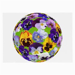 Spring Pansy Blossom Bloom Plant Large Glasses Cloth by Nexatart