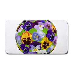 Spring Pansy Blossom Bloom Plant Medium Bar Mats by Nexatart