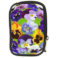 Spring Pansy Blossom Bloom Plant Compact Camera Cases by Nexatart