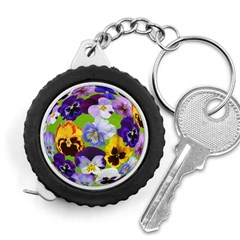 Spring Pansy Blossom Bloom Plant Measuring Tapes by Nexatart