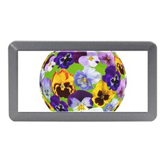 Spring Pansy Blossom Bloom Plant Memory Card Reader (mini) by Nexatart