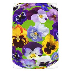 Spring Pansy Blossom Bloom Plant Flap Covers (s)  by Nexatart