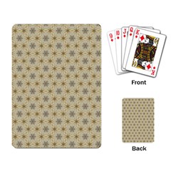 Star Basket Pattern Basket Pattern Playing Card by Nexatart