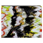 Canvas Acrylic Digital Design Cosmetic Bag (XXXL)  Back