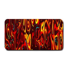 Effect Pattern Brush Red Orange Medium Bar Mats by Nexatart