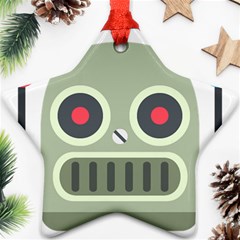 Robot Ornament (star) by BestEmojis