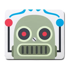 Robot Large Mousepads by BestEmojis