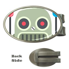 Robot Money Clips (oval) 