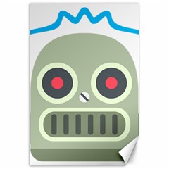 Robot Canvas 24  X 36  by BestEmojis