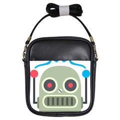 Robot Girls Sling Bags by BestEmojis