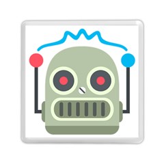 Robot Memory Card Reader (square)  by BestEmojis