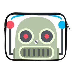 Robot Apple Ipad 2/3/4 Zipper Cases by BestEmojis