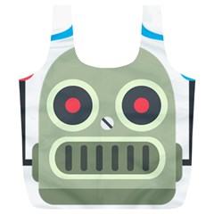 Robot Full Print Recycle Bags (l)  by BestEmojis