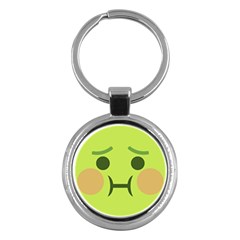 Barf Key Chains (round)  by BestEmojis