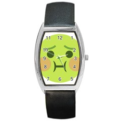 Barf Barrel Style Metal Watch by BestEmojis