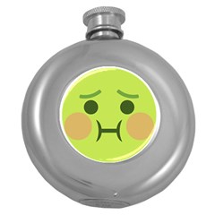 Barf Round Hip Flask (5 Oz)