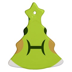 Barf Christmas Tree Ornament (two Sides) by BestEmojis