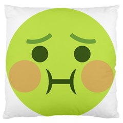 Barf Standard Flano Cushion Case (one Side) by BestEmojis