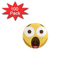 Scream Emoji 1  Mini Magnets (100 Pack)  by BestEmojis