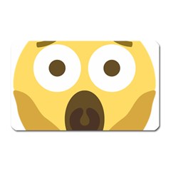 Scream Emoji Magnet (rectangular) by BestEmojis