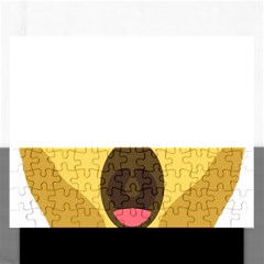 Scream Emoji Rectangular Jigsaw Puzzl by BestEmojis