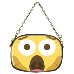 Scream Emoji Chain Purses (two Sides)  by BestEmojis