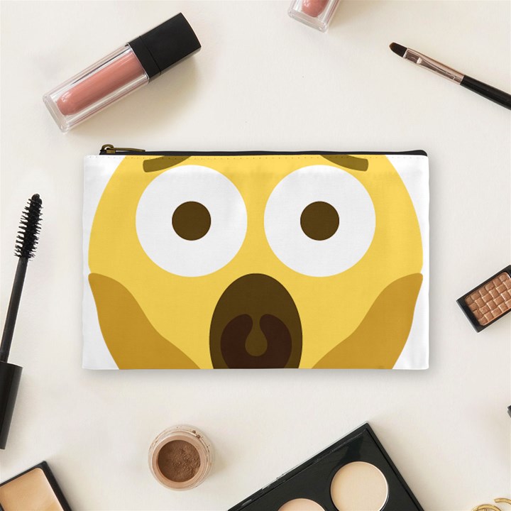 Scream Emoji Cosmetic Bag (Medium) 