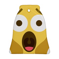 Scream Emoji Bell Ornament (two Sides) by BestEmojis