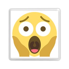 Scream Emoji Memory Card Reader (square)  by BestEmojis