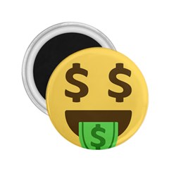 Money Face Emoji 2 25  Magnets by BestEmojis