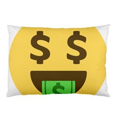 Money Face Emoji Pillow Case (two Sides) by BestEmojis