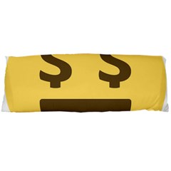 Money Face Emoji Body Pillow Case Dakimakura (two Sides) by BestEmojis