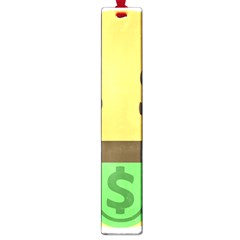 Money Face Emoji Large Book Marks by BestEmojis