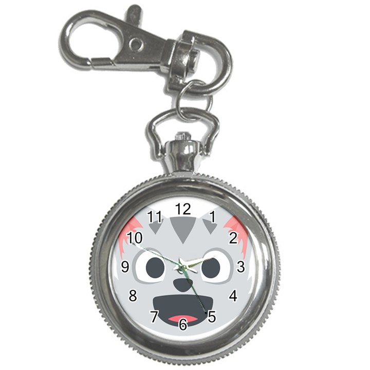 Cat Smile Key Chain Watches