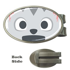 Cat Smile Money Clips (oval) 