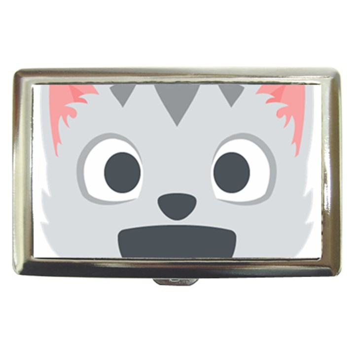 Cat Smile Cigarette Money Cases