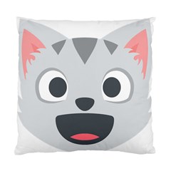 Cat Smile Standard Cushion Case (one Side) by BestEmojis