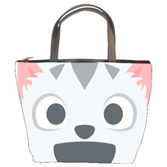 Cat Smile Bucket Bags by BestEmojis