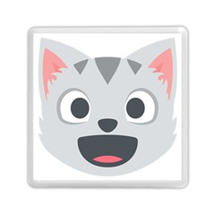 Cat Smile Memory Card Reader (square)  by BestEmojis