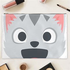 Cat Smile Cosmetic Bag (xxl)  by BestEmojis