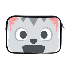 Cat Smile Apple Macbook Pro 17  Zipper Case by BestEmojis