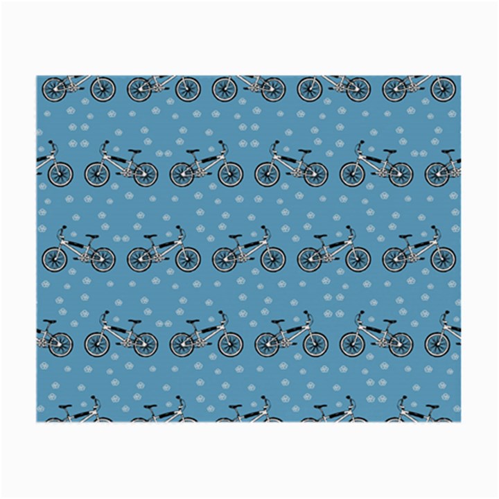 Bicycles Pattern Small Glasses Cloth (2-Side)