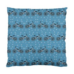 Bicycles Pattern Standard Cushion Case (one Side) by linceazul