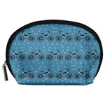 Bicycles Pattern Accessory Pouches (Large)  Front