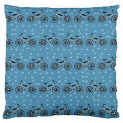 Bicycles Pattern Standard Flano Cushion Case (two Sides) by linceazul